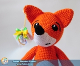 Мягкая игрушка "Amigurumi"  "Funny fox"