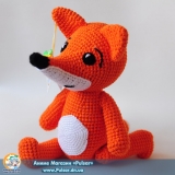 Мягкая игрушка "Amigurumi"  "Funny fox"