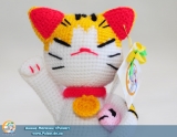 М`яка іграшка "Amigurumi" "Maneki-Neko"