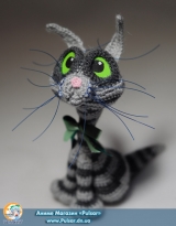 Мягкая игрушка Amigurumi "Котейка" (Ручная Работа)