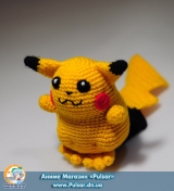 Мягкая игрушка Amigurumi "Пикачу" (Ручная Работа)