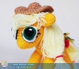 Мягкая игрушка "Amigurumi"  My Little Pony Friendship is Magic -  Applejack