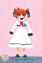 Оригинальная аниме фигурка figma Nanoha Takamachi School Uniform Ver. (Exclusive) #SP007