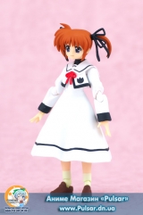 Оригинальная аниме фигурка figma Nanoha Takamachi School Uniform Ver. (Exclusive) #SP007