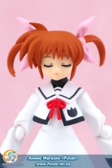 Оригинальная аниме фигурка figma Nanoha Takamachi School Uniform Ver. (Exclusive) #SP007