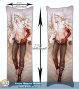 Дакимакура (подушка для обіймів) 150 см D. Gray-man - Allen Walker