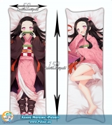 Дакимакура (подушка для обіймів) 150 см Kimetsu no Yaiba Kamado - Nezuko tape 3