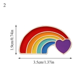 Металевий пін LGBT