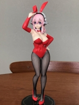 Оригинальная аниме фигурка «Super Sonico BiCute Bunnies Figure Red Color ver»