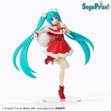Оригінальна аніме фігурка «SEGA Hatsune Miku Series Super Premium Figure Hatsune Miku Christmas 2020 Figure»