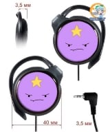 Наушники Adventure Time модель Принцесса Пупырка (Lumpy Space Princess) (Panasonic)