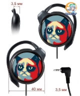 Наушники Sherlock  - Grumpy cat (Panasonic)