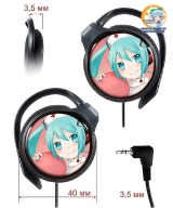 Наушники Vocaloid - Miku Pink (Panasonic)