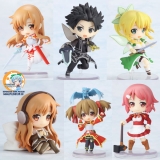 Оригінальні аніме фігурки Toy'sworks Collection 2.5 Deluxe Sword Art Online 6Pack BOX