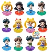 Оригинальные аниме фигурки  Petit Chara! Series - Sailor Moon Puchitto Gakuen Seikatsu yo! Hen 6Pack BOX