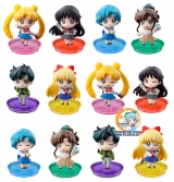 Оригинальные аниме фигурки  Petit Chara! Series - Sailor Moon Puchitto Gakuen Seikatsu yo! Hen 6Pack BOX