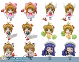 Оригинальная аниме фигурка Petit Chara! Series - Cardcaptor Sakura Fuuin Kaijo Hen 6Pack BOX