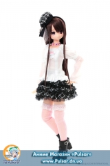Ball-jointed doll Sarah"s a la Mode -Pink! PinK! A La Mode - Black x Pink / Yuzuha Complete Doll