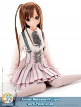 Ball-jointed doll  Sarah's a la Mode -PinK! Pink! A La Mode- Gray x Pink / Lycee Complete Doll