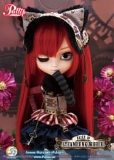 Шарнирная кукла Pullip / Cheshire Cat in STEAMPUNK WORLD