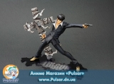 Оригинальная аниме фигурка  ARTFX J - Trigun the Movie: Badlands Rumble: Nicholas D. Wolfwood 1/8 Complete Figure