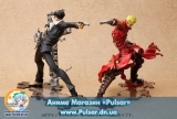 Оригинальная аниме фигурка  ARTFX J - Trigun the Movie: Badlands Rumble: Nicholas D. Wolfwood 1/8 Complete Figure