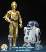 Оригинальная Sci-Fi фигуркаARTFX+ - Star Wars: R2-D2 & C-3PO 1/10 Easy Assembly Kit