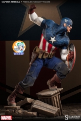 Оригинальная Sci FI фигурка MARVEL 1/4 Scale Premium Figure Captain America