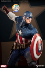 Оригинальная Sci FI фигурка MARVEL 1/4 Scale Premium Figure Captain America