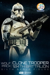 Оригинальная Sci-Fi фигурка Star Wars 1/6 Scale Figure Militaries of Star Wars - Clone Trooper (104th Battalion ver.)