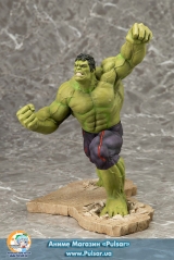 Оригинальная Sci-Fi фигурка ARTFX+ - The Avengers: Age of Ultron: Hulk (Age of Ultron) 1/10 Pre-painted PVC Easy Assembly Kit