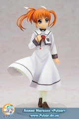 Оригінальна аніме фігурка Magical Girl Lyrical Nanoha The MOVIE 1st - Nanoha Takamachi Uniform Ver. 1/7 Complete Figure