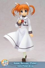 Оригінальна аніме фігурка Magical Girl Lyrical Nanoha The MOVIE 1st - Nanoha Takamachi Uniform Ver. 1/7 Complete Figure