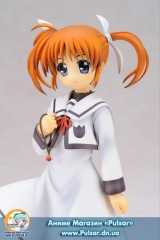 Оригінальна аніме фігурка Magical Girl Lyrical Nanoha The MOVIE 1st - Nanoha Takamachi Uniform Ver. 1/7 Complete Figure