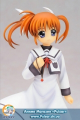 Оригінальна аніме фігурка Magical Girl Lyrical Nanoha The MOVIE 1st - Nanoha Takamachi Uniform Ver. 1/7 Complete Figure