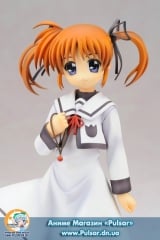 Оригинальная аниме фигурка Magical Girl Lyrical Nanoha The MOVIE 1st - Nanoha Takamachi Uniform Ver. 1/7 Complete Figure