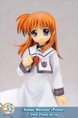 Оригінальна аніме фігурка Magical Girl Lyrical Nanoha The MOVIE 1st - Nanoha Takamachi Uniform Ver. 1/7 Complete Figure