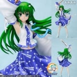 Оригинальная аниме фигурка Touhou Project - Deified Human of the Wind "Sanae Kochiya" 1/8 Complete Figure