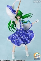 Оригинальная аниме фигурка Touhou Project - Deified Human of the Wind "Sanae Kochiya" 1/8 Complete Figure