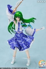 Оригинальная аниме фигурка Touhou Project - Deified Human of the Wind "Sanae Kochiya" 1/8 Complete Figure