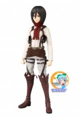Оригинальная аниме фигурка [w/Initial Production Limited Expression Part] Real Action Heroes No.648 RAH Mikasa Ackerman(Preorder)