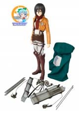 Оригинальная аниме фигурка [w/Initial Production Limited Expression Part] Real Action Heroes No.648 RAH Mikasa Ackerman(Preorder)