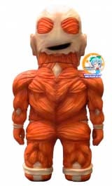 Оригинальная аниме фигурка Attack on Titan - Colossal Titan Soft Vinyl Figure(Preorder)
