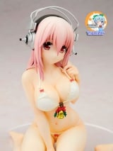 Оригінальна аніме фігурка NITRO SUPER SONIC - Super Sonico Swimsuit Santa Ver. 1/7 Complete Figure (Preorder)