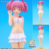 Оригинальная аниме фигурки  BEACH QUEENS - Puella Magi Madoka Magica the Movie: Madoka Kaname Ver.2 1/10 Complete Figure