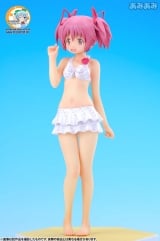 Оригинальная аниме фигурки  BEACH QUEENS - Puella Magi Madoka Magica the Movie: Madoka Kaname Ver.2 1/10 Complete Figure