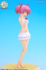Оригинальная аниме фигурки  BEACH QUEENS - Puella Magi Madoka Magica the Movie: Madoka Kaname Ver.2 1/10 Complete Figure