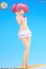 Оригинальная аниме фигурки  BEACH QUEENS - Puella Magi Madoka Magica the Movie: Madoka Kaname Ver.2 1/10 Complete Figure