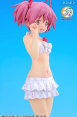 Оригинальная аниме фигурки  BEACH QUEENS - Puella Magi Madoka Magica the Movie: Madoka Kaname Ver.2 1/10 Complete Figure