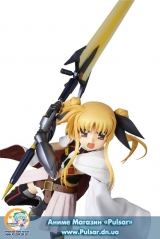 Оригинальная аниме фигурка Real Action Heroes No.661 RAH Fate Testarossa Blaze Form